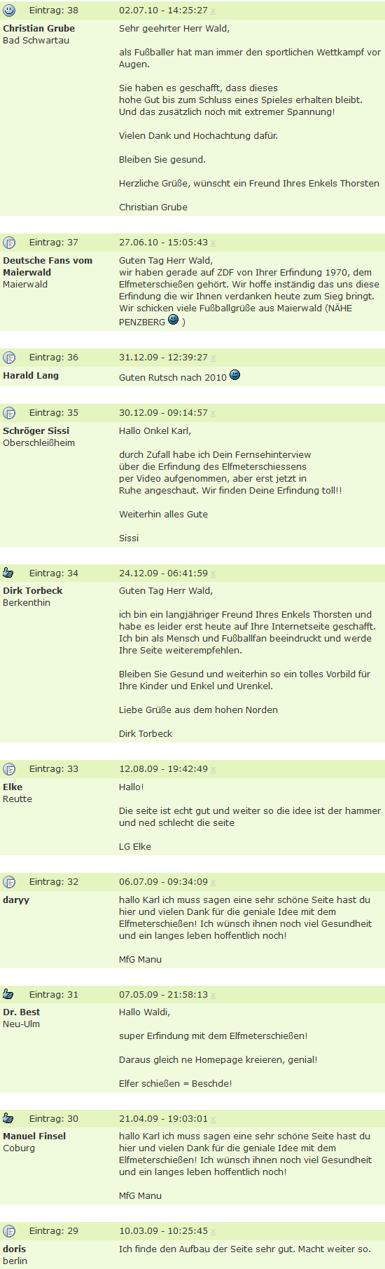 Karl Wald Gästebuch S4